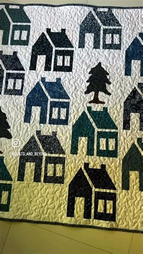 Handmade Quilt That Feels Like Home 🧵#quilt #quilting #sewmuchfun #quilted #quiltlove