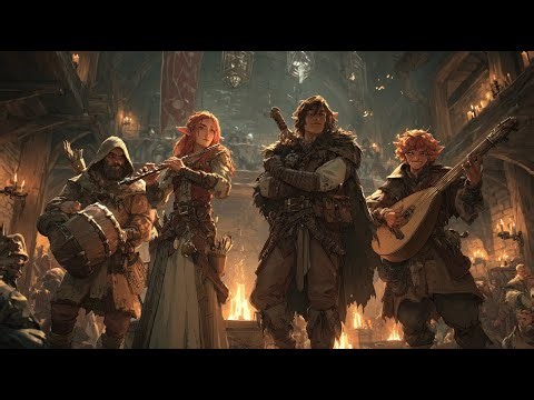 Fantasy Tavern Nights | Bard Songs & Medieval Folk Music for Cozy Evenings