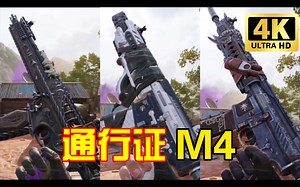 【哥特夜曲、复古磁带、峥嵘岁月】M4三款通行证，皮肤哪款最好用？