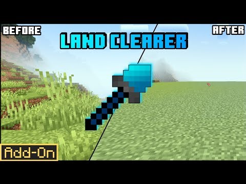 Land Clearer Magic Wand Add-On ✨ | Clear Land , X ray ores | 1.26 Supported ✨