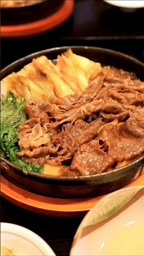 木曽路で贅沢ランチ！すき焼き御膳で至福のひととき🍲✨ #木曽路 #すき焼き #ランチ #グルメ #和食 #肉料理 #肉 #和牛