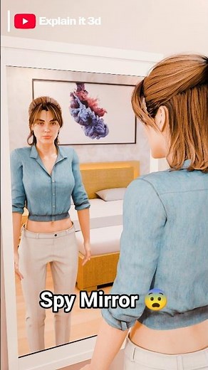 Is Someone Watching You? 😨 How to Detect a Spy Mirror in Hotels! 🕵️‍♂️