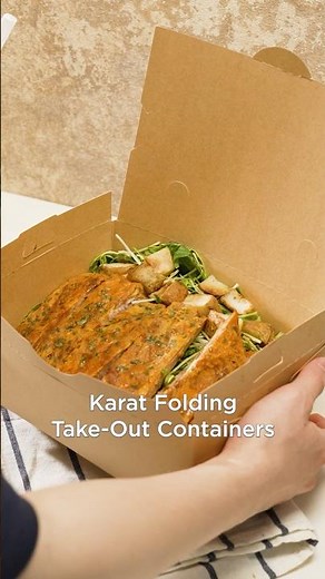 NEW Folding Take Out Container｜Where Strength Meets Smart Design