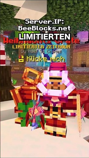 Bester deutscher Minecraft Citybuild Server für dich und deine Freunde dieses Weinachten!🎄🤩