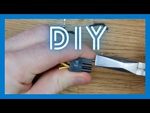 Remove Wires from P3 6-Pin Connector: Power Supply Fix