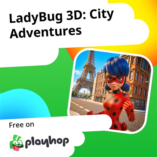 LadyBug 3D: City Adventures: Play Online For Free On Playhop