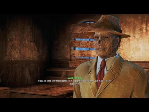 What happened to the Vault-Tec Rep in Fallout 4