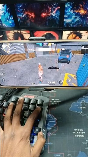 Mastering Free Fire: Keyboard and Mouse Gameplay with Handcam