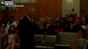 'FORGIVE US': In the wake of the Florida school shooting Governor Rick Scott attended Sunday morning church service in Coral Springs. Gov. Scott told the congregation at First United Methodist Church that he hoped something positive will be figured out from this tragedy. http://abcn.ws/2o96X4R | ABC World News Tonight with David Muir