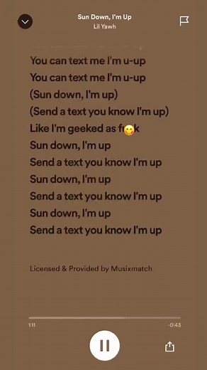 Sun Down, I'm Up - Lil Yawh Speed Up Sounds