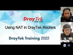 DrayTek Online Workshop - Using NAT in DrayTek Routers
