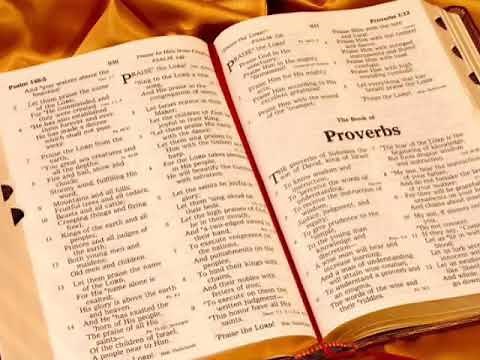 The Holy Bible - Proverbs Chapter 27 ESV