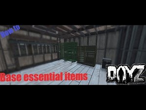 How to: Base Essential items in DayZ Base building plus (BBP) Ep 14