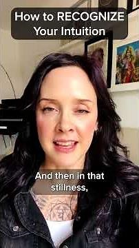 How to RECOGNIZE Your Intuition