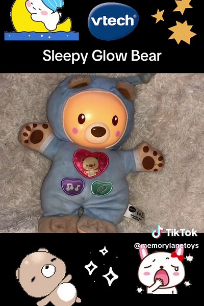 Soothing Sleepy Lullaby for Babies | Vtech Sleepy Glow Bear
