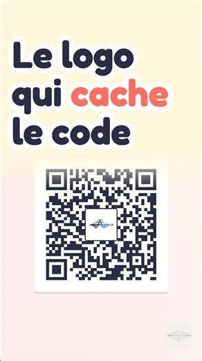 Pourquoi un QR code marche encore avec un logo dessus ?