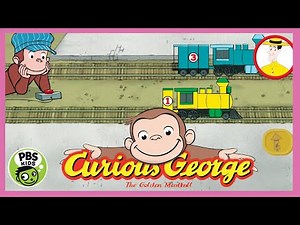 Curious George - ⭐Train Station Match The Number | PBS KIDS⭐