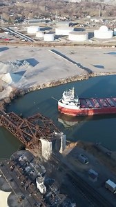 8.7K views · 121 reactions | The Tadoussac made her way into the Rouge sometime Friday night and went upstream to unload at St Mary's Cement. i was able to get down here early Saturday morning and get some stunned video of here moored to the dock with glass like water and awesome light. It's a little longer of a video but make sure you watch till the end for the halo shot! DRE Designs - Great Lakes Marine Products | Craig Hensley Photography | Facebook