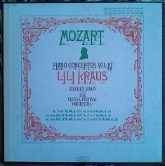 Mozart - Lili Kraus, Stephen Simon, The Vienna Festival Orchestra - Piano Concertos Vol. IV