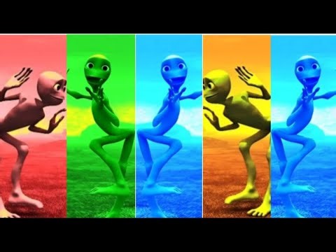 Alien dance VS Funny alien VS Dame tu cosita VS Funny alien dance VS Green alien dance VS Dance song