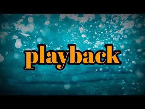 Playback sound effects