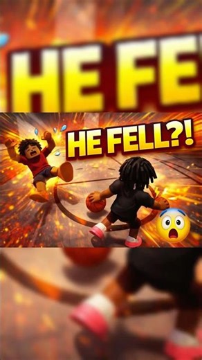 He Fell… Then I Scored 😤🔥 | Roblox Basketball Ep. 2 #roblox #crossover