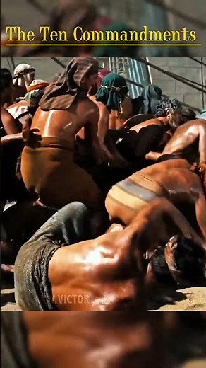 The City of Sethi’s Glory: A Scene from The Ten Commandments (1956) #moses #tencommandments #shorts