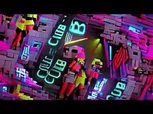 8BIT 80s CLUB Background Loop 🪩 No Copyright Background | AI Video Generated Loop (HD)
