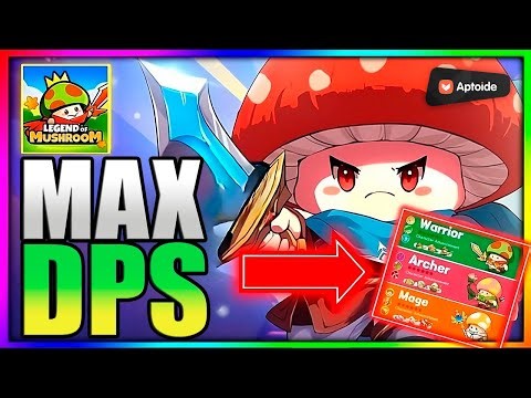 INSANE Archer DPS Build! 🏹 DESTROY Bosses & Enemies FAST Legend of Mushroom