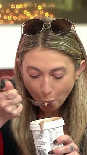 Too Cold to Handle! Watch This Hilarious Frozen Yogurt Eating Challenge ❄️🍦| Studio 10