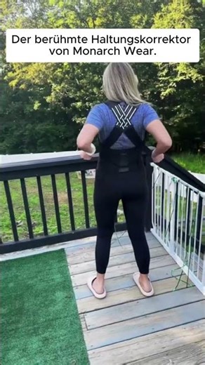 Monarch Wear Pro Elite ErgoFlex™ Haltungskorrektor – Deine Haltung, Tag für Tag verbessert