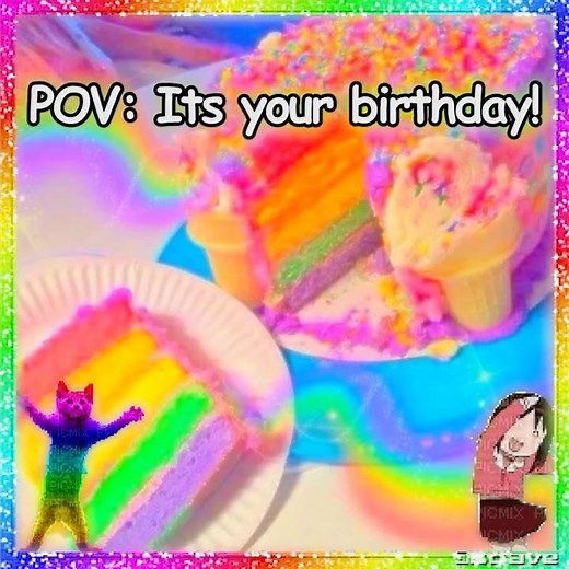POV: Its YOUR Birthday! #aesthetic #nostalgia #kidcore