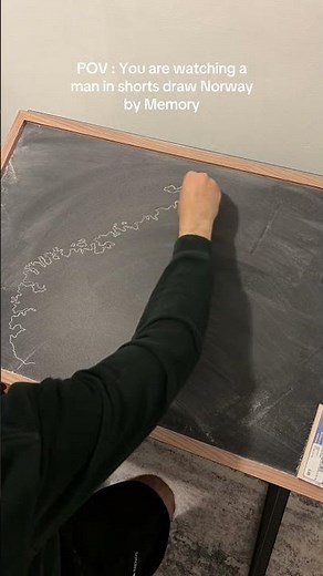 Drawing Norway from Memory