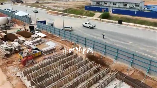 Just a Drone Doing Its Thing-Flying High Catching Some Seriously Chill Views. #construction #constructionlife #droneview #aerialphotography #fromabove #droneshot #scenicviews #tiktokdrone #viralvideo #fyp