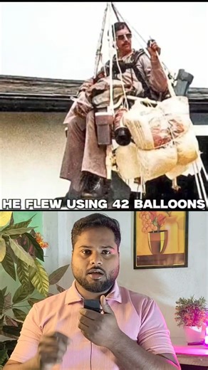 Larry Walters' 1982 🤯 #youtubeshorts