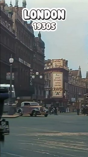 What Did London Look Like in the 1930s?