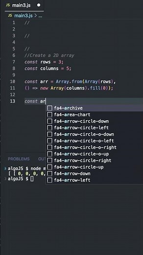 How To Create A 2D Array In JavaScript