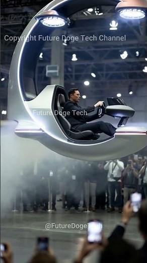 Elon Musk Driving a Real Flying Car 😱 Future Transportation Is Here