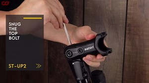 Satori UP2+ - E Bike - Bicycle Riser Extension Adjustable Handlebar Stem 1-1/8" x 31.8mm - Great for E Bike Up to 45 km or 28 Miles per Hour - Super Heavy Duty 3D Forged Alloy