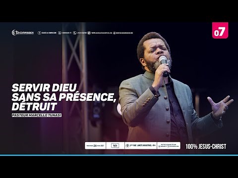 Servir Dieu sans sa Présence, détruit. Pasteur MARCELLO TUNASI Culte du 24 mars 2021