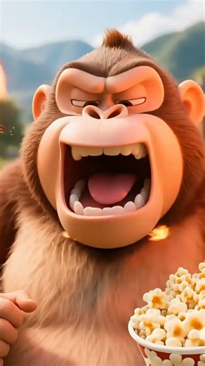 Cute Kitten vs Naughty Monkey Story 😂🐾