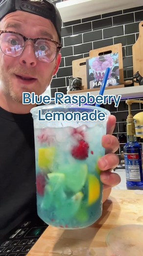 Homemade Blue Raspberry Lemonade Recipe