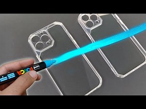 Customizing Phone Cases using Posca Markers!