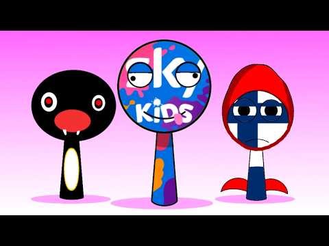 New Sprunki OC All Phases Compilation (Twenty, Pingu, Finland, Sky Kids)