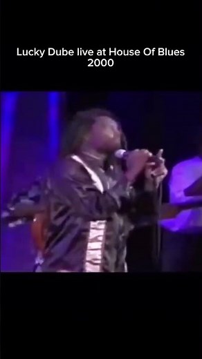 Performing “Rolling Stone”, a track off Lucky’s 1999 album, The Way It Is.