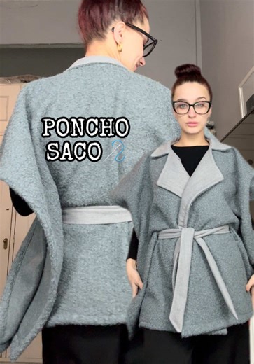 Cómo Confeccionar un Poncho Saco: Guía Paso a Paso