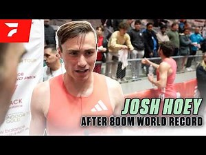 Josh Hoey Does It AGAIN! Breaks Josh Hoey Indoor WORLD RECORD | Interview