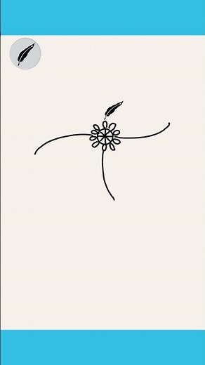 How to Draw an Easy Poppy Flower Minimal & Simple Drawing Tutorial for Beginners #lidoartworks