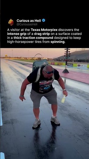 How Sticky Is a Drag Strip 🏁