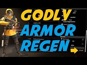 You'll get HATE MAIL for this build, TRUST ME! | Armor Regen Build | The Division 2 PVP/PVE Build